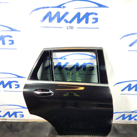 16-22 MERCEDES BENZ X253 REAR RIGHT O/S/R COMPLETE DOOR IN OBSIDIAN BLACK 197