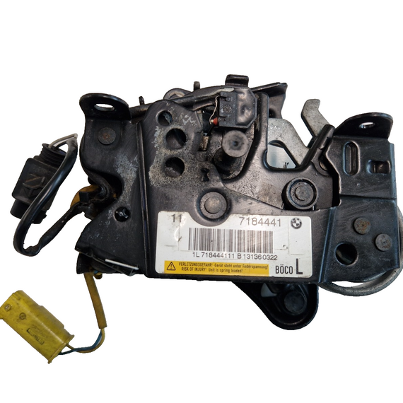 11-18 BMW 6 SERIES F13 FRONT LEFT PASSENGER SIDE BONNET HOOD LOCK 7184441