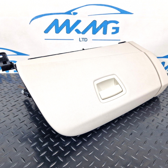 11-18 BMW 6 SERIES F06 DASHBOARD GLOVEBOX STORAGE IVORY WHITE 9197573