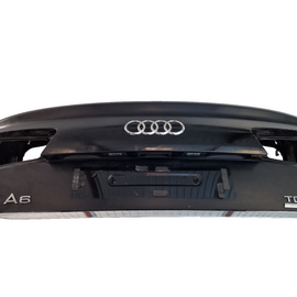 12-18 AUDI A6 C7 SALOON GENUINE REAR BOOTLID / TAILGATE IN BLACK LY9B