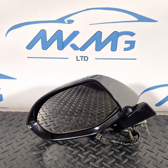 10-18 AUDI A7 4G S-LINE LEFT N/S GENUINE POWER FOLD WING MIRROR BLACK L8Z9Y
