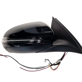 16-22 MERCEDES BENZ X253 W253 GENUINE RIGHT O/S POWER FOLD WING MIRROR BLACK 197
