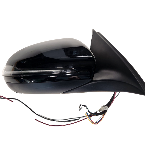 16-22 MERCEDES BENZ X253 W253 GENUINE RIGHT O/S POWER FOLD WING MIRROR BLACK 197