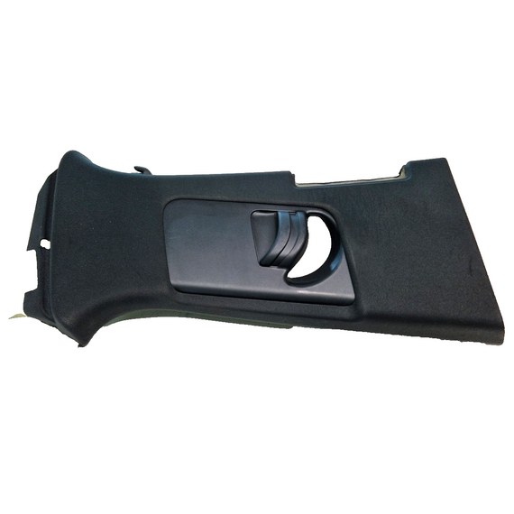 16-20 AUDI Q7 4M GENUINE RIGHT O/S B PILAR TRIM COVER IN BLACK 4M0867244B