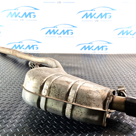 11-18 BMW 6 SERIES F13 GENUINE EXHAUST BACK BOX RIGHT SIDE 7812397