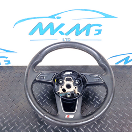 16-19 AUDI A4 B9 S LINE OEM STEERING WHEEL MULTI FUNCTION 8W0419091L