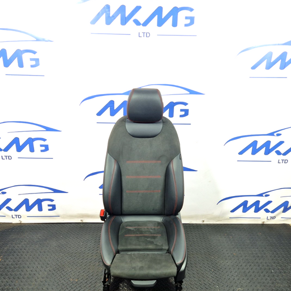 19-ON MERCEDES BENZ B CLASS W247 GENUINE FRONT LEFT N/S HEATED HALF LEATHER SEAT