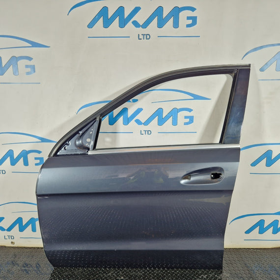 11-19 MERCEDES BENZ ML W166 FRONT LEFT N/S GENUINE DOOR SKIN GREY 755