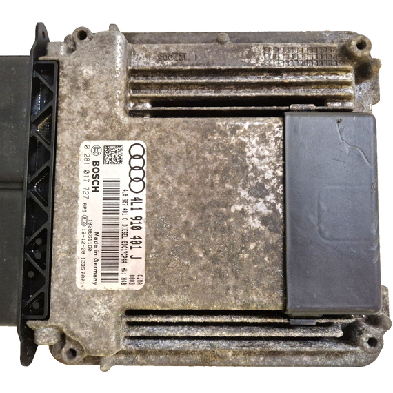 10-15 AUDI Q7 4L 3.0 DIESEL CJMA ENGINE CONTROL UNIT ECU 4L1910401J 4L0907401C