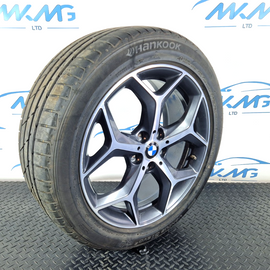 16-22 BMW X1 F48 GENUINE ALLOY WHEEL & (RSC)TYRE 225/50R18 6856070 E71/2JX18H2