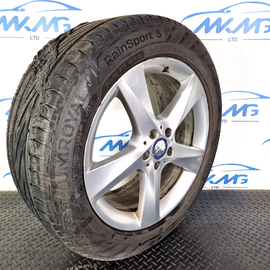11-19 MERCEDES BENZ ML W166 GENUINE ALLOY WHEEL A1664010202 8.5J (TYRE DAMAGED)