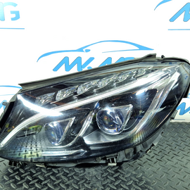 14-21 MERCEDES C CLASS W205 LEFT N/S COMPLETE HEADLIGHT (PLUG&PLAY) A2059060605