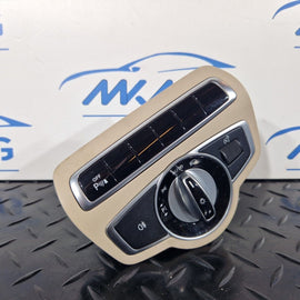 14-21 MERCEDES BENZ C350e W205 HEADLIGHTS & PDC CONTROL SWITCH A2059057007