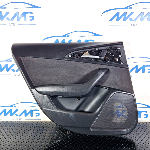12-18 AUDI A6 C7 GENUINE PASSENGER REAR LEFT DOOR CARD 4G0867221 4G0867305