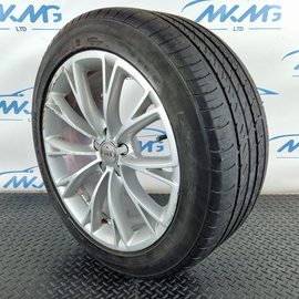 10-17 AUDI A8 4H GENUINE 19" ALLOY WHEEL 9J ET33 & TYRE 255 45 R19 4H0601025G