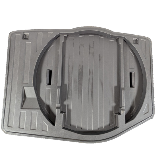 12-18 AUDI A6 C7 GENUINE ESTATE BOOT TRUNK SPARE WHEEL TRIM COVER 4G9863547