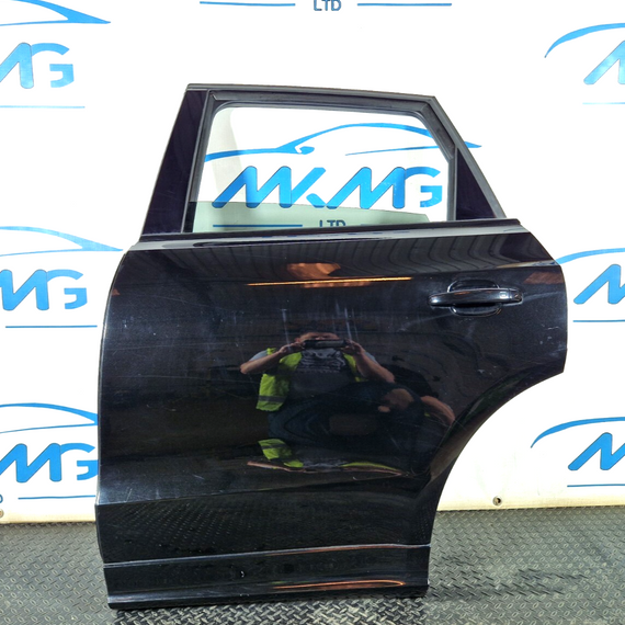 12-17 AUDI Q5 S-LINE 8R GENUINE REAR LEFT PASSENGER SIDE DOOR IN BLACK Y9T