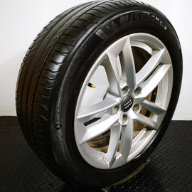 16-19 AUDI A4 B9 S-LINE GENUINE ALLOY WHEEL & TYRE 225/50 R17 8W0601025E