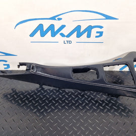 11-18 BMW 6 SERIES F06 GENUINE CENTRE CONSOLE LEATHER TRIM IN BLACK 9197340