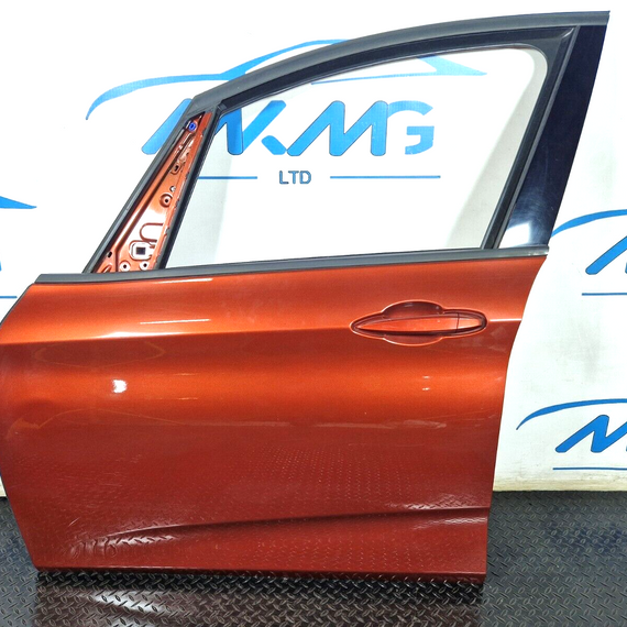 14-21 BMW 2 SERIES GENUINE F46 F45 FRONT LEFT N/S COMPLETE DOOR ORANGE CX1