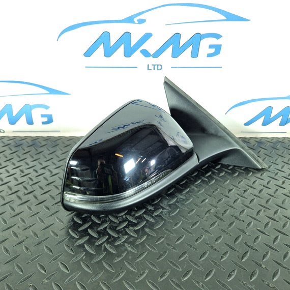 20-24 BMW 1 SERIES F40 RIGHT O/S WING MIRROR JET BLACK 668 6 PIN MANUAL FOLD