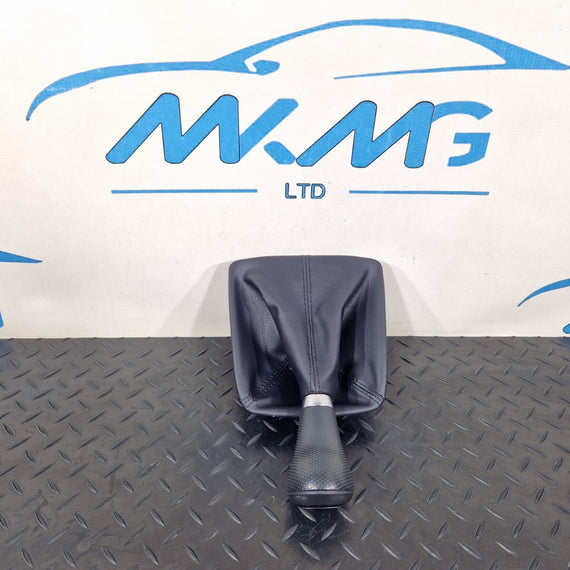 MERCEDES BENZ C200 W205 MANUAL GEARSTICK LEVER SHIFTER KNOB & LEATHER TRIM