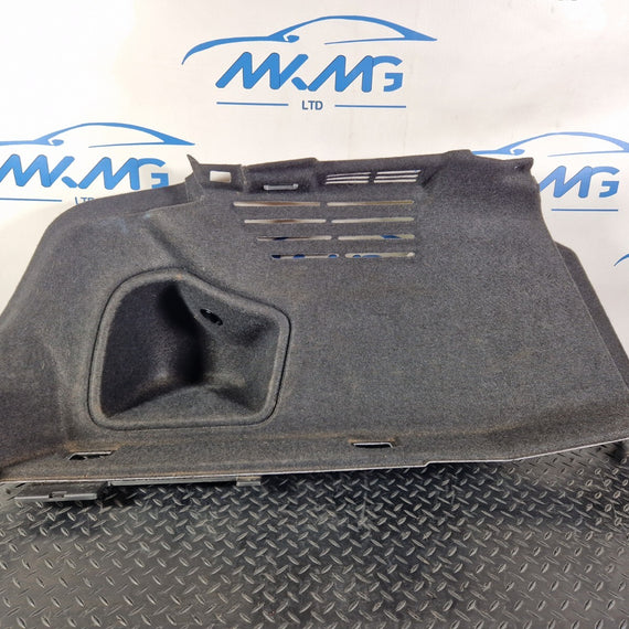16-23 AUDI S5 COUPE LEFT SIDE TRUNK BOOT COMPARTMENT PANEL TRIM 8W6863879