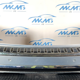 11-19 MERCEDES BENZ ML W166 AMG GENUINE COMPLETE REAR BUMPER IN SILVER 988