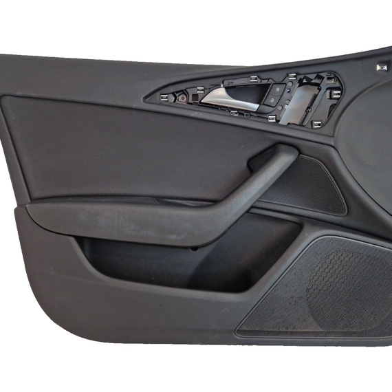 12-18 AUDI A6 C7 OEM PASSENGER SIDE FRONT LEFT DOOR CARD 4G0899N5WA 4G2867021A