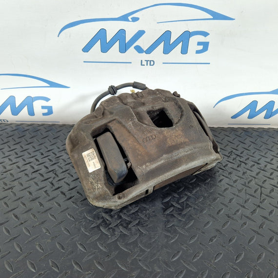 10-17 AUDI A8 4H FRONT RIGHT O/S BRAKE CALIPER 4H06AC