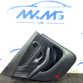 16-22 MERCEDES BENZ X253 REAR LEFT N/S LEATHER DOOR CARD PANEL TRIM A2228200202