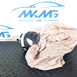 16-19 AUDI A4 B9 GENUINE OEM DEPLOYED STEERING WHEEL SAFETY BAG 8W0880201AR