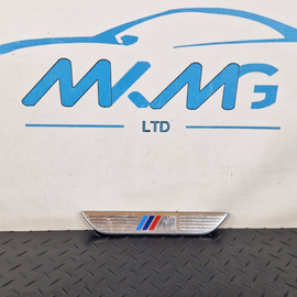 10-13 BMW E70 LCI X5 GENUINE OEM REAR DOOR KICK PLATES SILL COVER TRIM 7205265