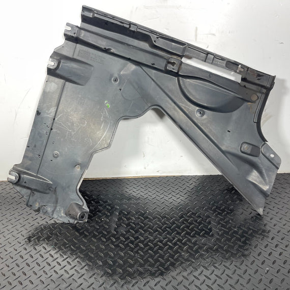 16-19 AUDI A4 B9 GENUINE DRIVER REAR RIGHT UNDER BODY COVER TRAY 8W0825216E
