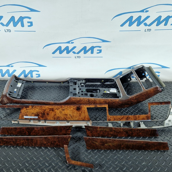 10-17 AUDI A8 4H GENUINE INTERIOR CENTER CONSOLE & DASHBOARD TRIM SET 4H2864348