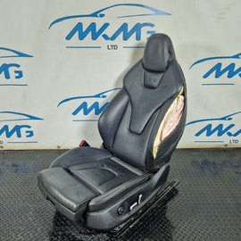 12-17 AUDI S5 LCI COUPE/CONVERTIBLE LEFT N/S HEATED MEMORY SPORT SEAT (DAMAGED)