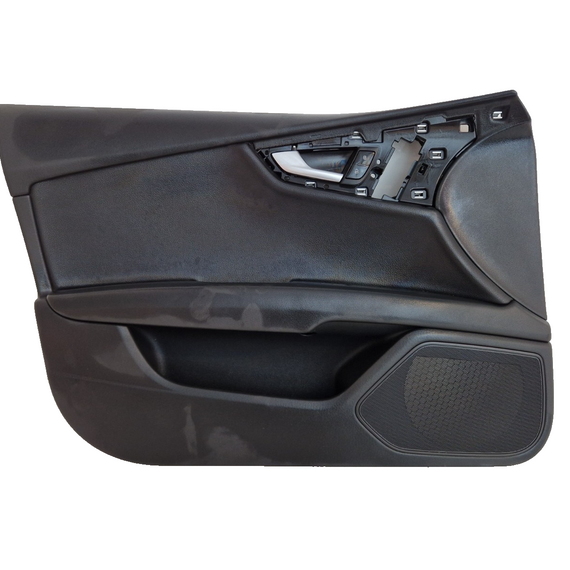 2014 AUDI A7 GENUINE FRONT LEFT PASSENGER SIDE DOOR CARD PANEL 4G8837019A