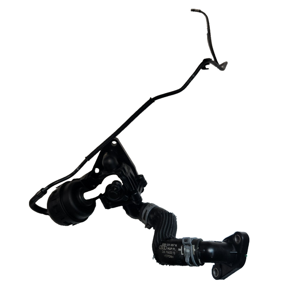 16-20 AUDI Q7 4M CRTC 3.0 TDI DIESEL COOLANT REGULATING VALVE & HOSE 059121737