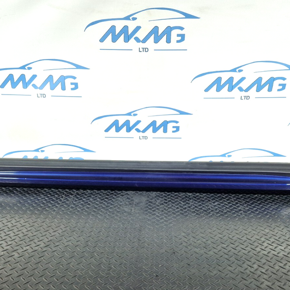 16-22 BMW X1 F48 GENUINE LEFT N/S SIDE SKIRT MOUNTING BLUE C10 7332327