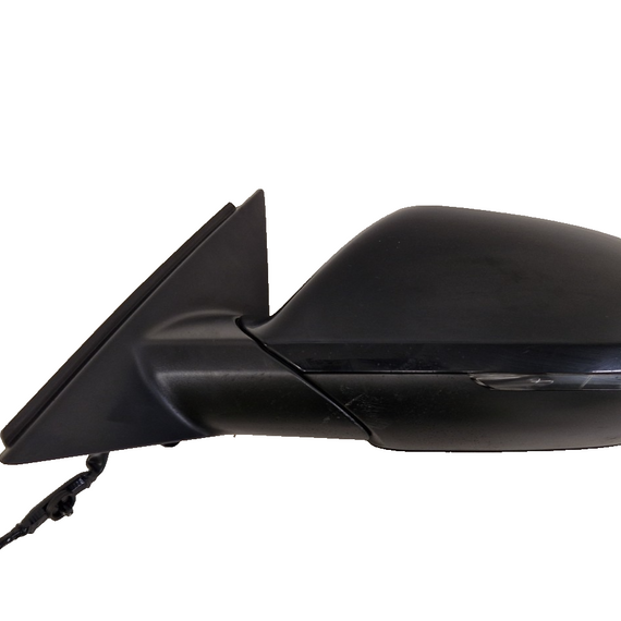 12-18 AUDI A6 C7 FRONT LEFT N/S GENUINE WING MIRROR IN BLACK LY9B 4G2857409M