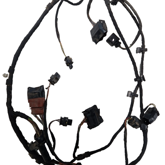 10-15 AUDI Q7 4L REAR BUMPER PDC PARKING SENSOR LOOM WIRING HARNESS 4L0971104S