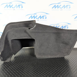 10-17 AUDI A8 4H REAR LEFT NSR BOOT SIDE TRUNK CARPET PANEL 4H0863879F