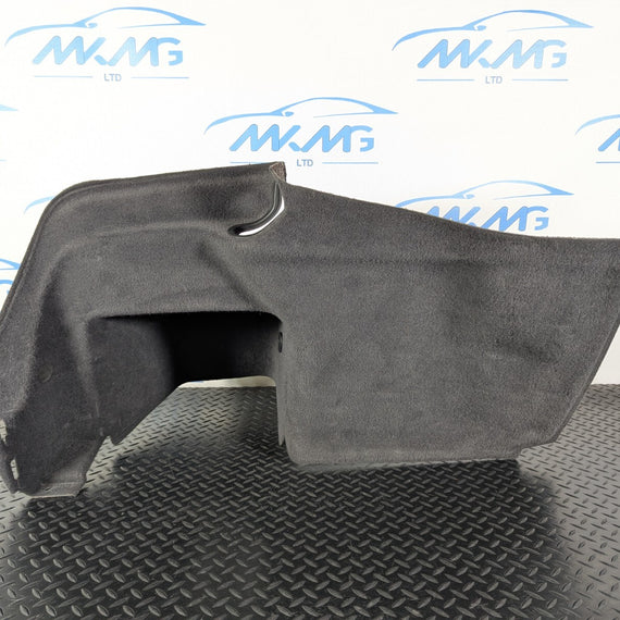 10-17 AUDI A8 4H REAR LEFT NSR BOOT SIDE TRUNK CARPET PANEL 4H0863879F