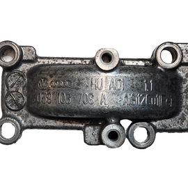 16-20 AUDI Q7 4M 3.0 TDI CRTC CYLINDER HEAD END PLATE 059103708A