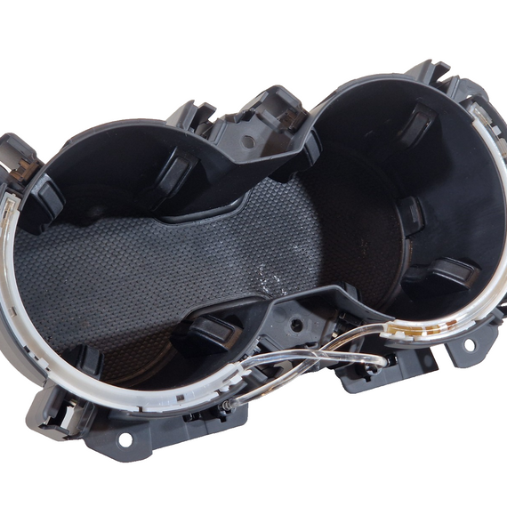 17-24 AUDI S5 F5 GENUINE OEM TWIN DOUBLE ILLUMINATED CUP HOLDER TRIM 8W0862533A