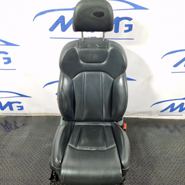 16-20 AUDI Q7 4M OEM FRONT RIGHT DRIVER O/S FULL ELECTRIC HEATED LEATHER SEAT
