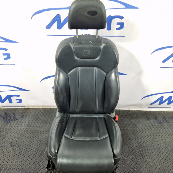 16-20 AUDI Q7 4M OEM FRONT RIGHT DRIVER O/S FULL ELECTRIC HEATED LEATHER SEAT