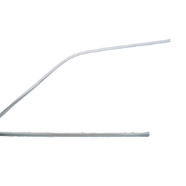 16-20 AUDI Q7 4M GENUINE OEM LEFT SIDE CHROME GLASS TRIM FRAME 4M0853346