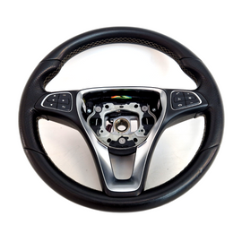 13-18 MERCEDES BENZ A CLASS W176 MULTIFUNCTION STEERING WHEEL A0014609403