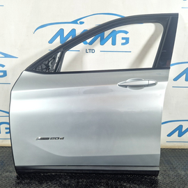 16-22 BMW X1 F48 GENUINE FRONT LEFT PASSENGER N/S COMPLETE DOOR SILVER A83